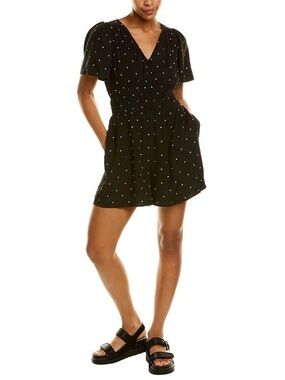 Madewell Sophia Romper in Square Spot